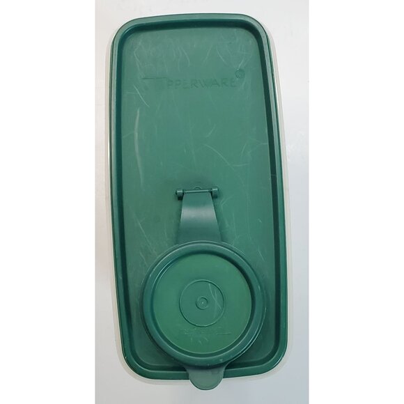 Tupperware Modular Mate Container With Green Lid 13 Cups 469-5 Two Piece - Picture 5 of 12